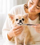 ソラデー5　小型犬用 歯ブラシ｜水と光で磨ける愛犬用歯ブラシ【デンタルケア SOLADEY】